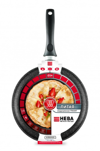 НЕВА блинница granite индукция 24см L186224i